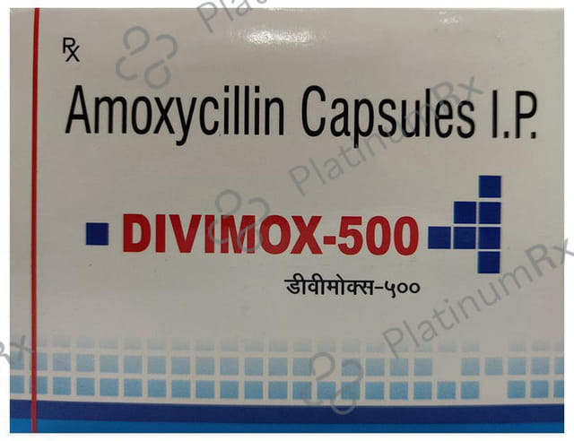 Divimox 500mg Capsule 10s