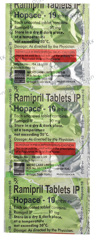 Hopace 10mg Tablet 10s