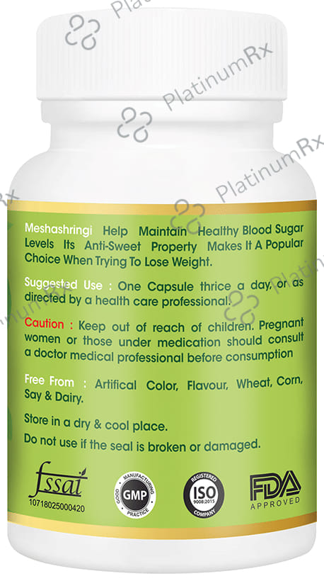 Vitagreen Meshashringi 500mg Capsule