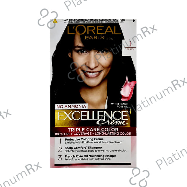 Loreal Excellence Creme Triple Care Color Black