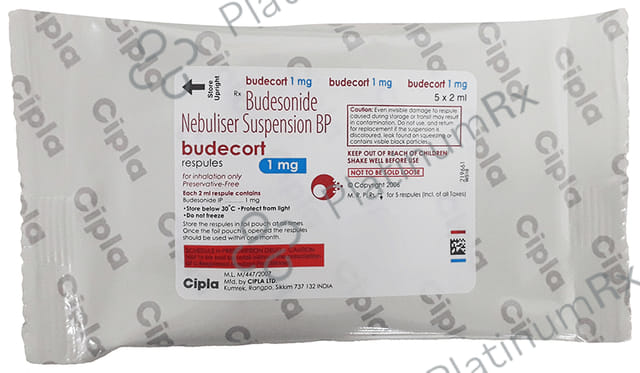 Budecort 1mg Respules 5X2ml