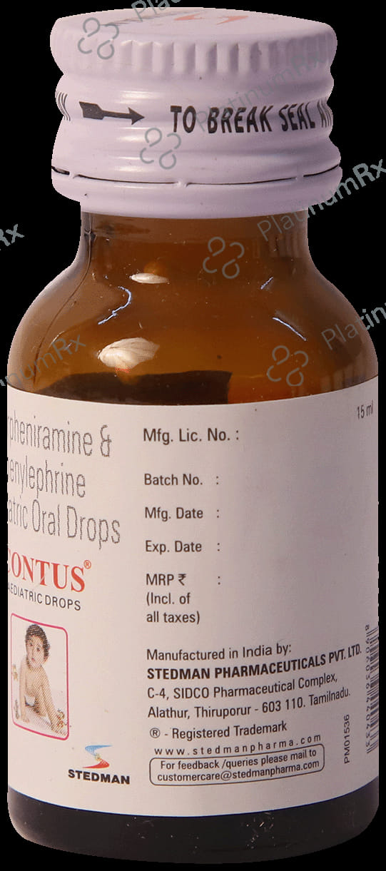 Contus Paediatric 1/2.5mg Oral Drops 15ml