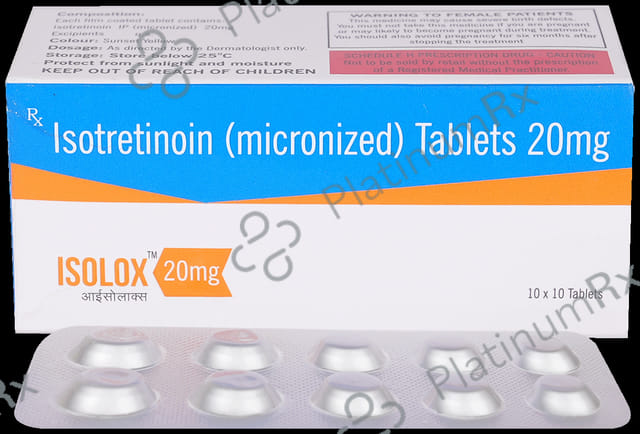 Isolox 20mg Tablet 10s