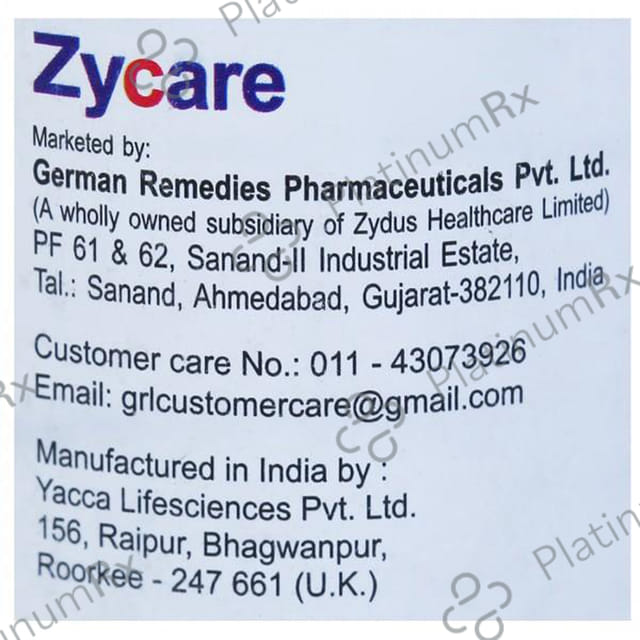 Cadpar 120mg Suspension 60ml