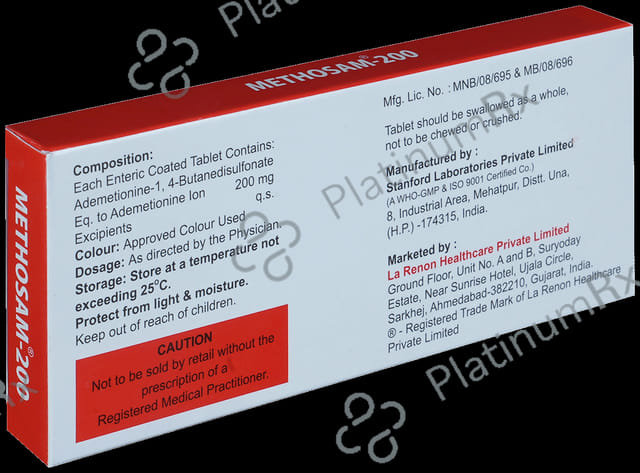 Methosam 200mg Tablet 10s