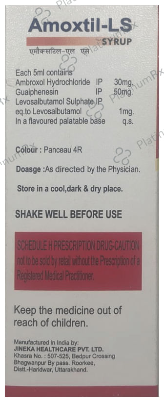 Amoxtil-LS Syrup Sugar Free