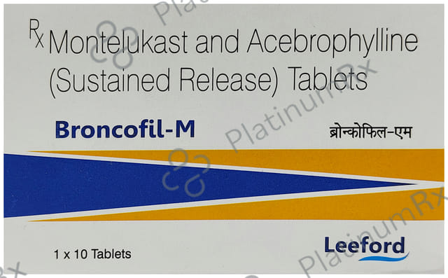 Broncofil M 200/10mg Tablet SR 10s