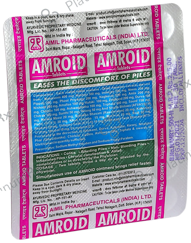 Amroid Tablet 30s