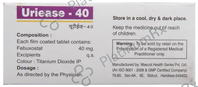 Uriease 40 Tablet