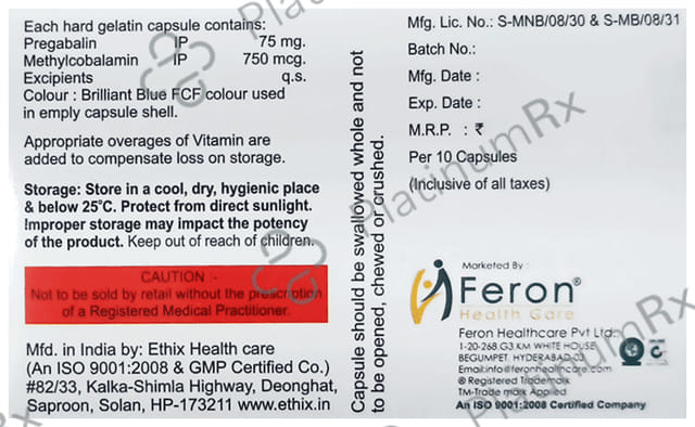 Pregathyl 75 Capsule