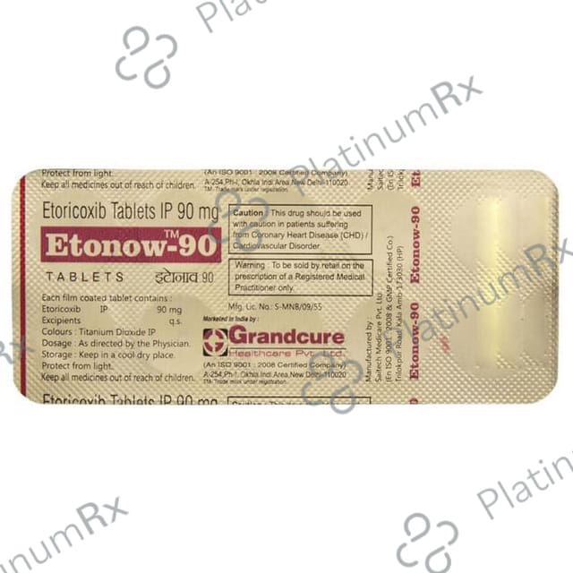 Etonow 90mg Tablet 10s