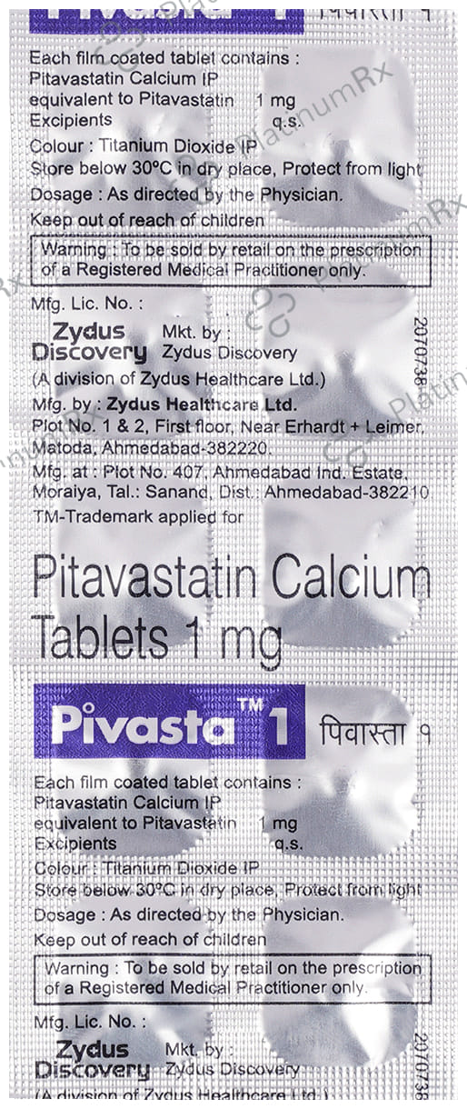 Pivasta 1mg Tablet 10s
