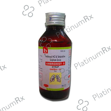 Ambrohist S 15/1.25mg Syrup 100ml
