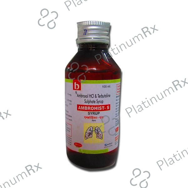 Ambrohist S 15/1.25mg Syrup 100ml