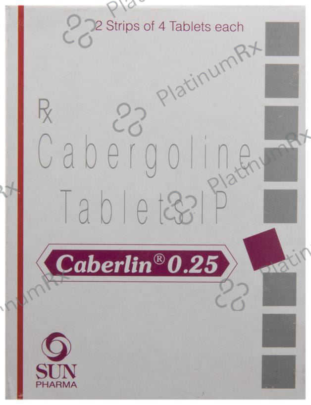 Caberlin 0.25mg Tablet 4s