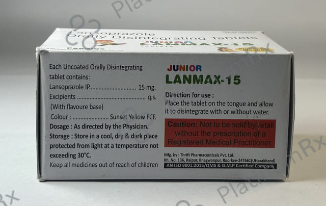 Junior Lanmax 15mg Tablet DT 15s