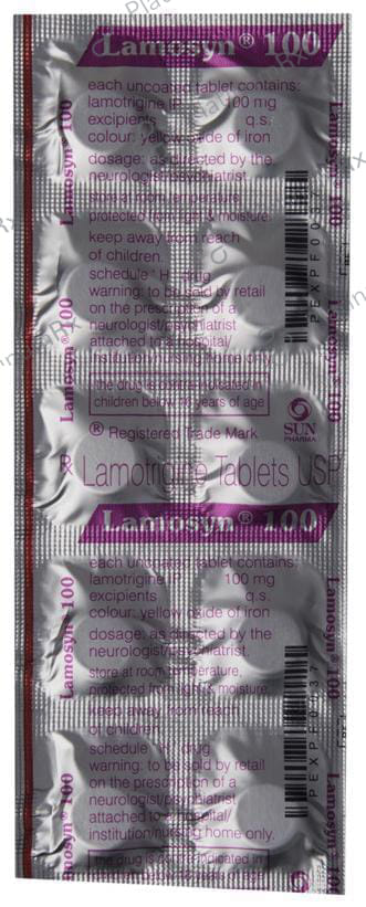 Lamosyn 100mg Tablet 10s