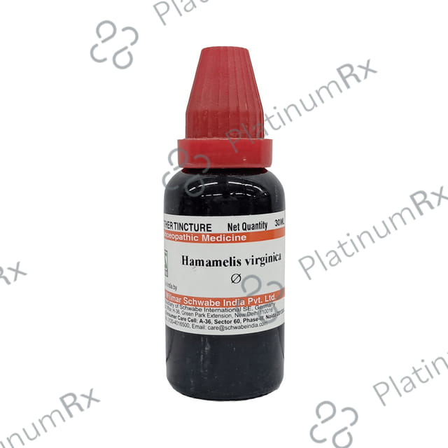 Dr Willmar Schwabe India Hamamelis Virginica Mother Tincture Q