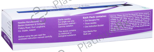 Basugine 100IU Pen (Only Pen) 1s
