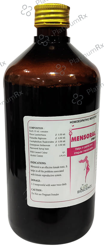 LDD Bioscience Mensoral Syrup 450 ml