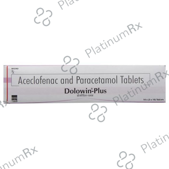 Dolowin Plus 100/325mg Tablet 10s