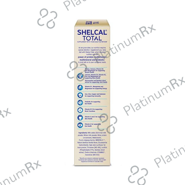 Shelcal Total Vanilla Flavour 400gm