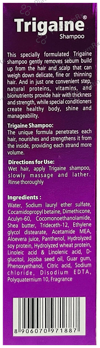 Trigaine Neutral pH Shampoo Optimises Thin Hair 200ml