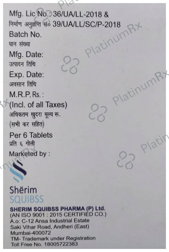 Cefibb 250 DT Tablet