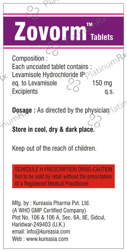 Zovorm 150mg Tablet
