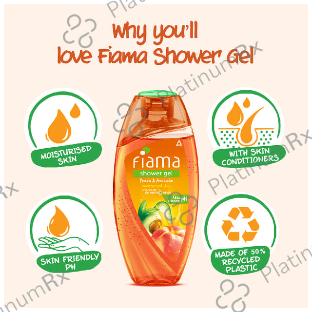 Fiama Shower Gel Peach and Avacado 250 ml