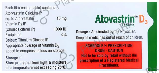 Atovastrin D3 Tablet 10s