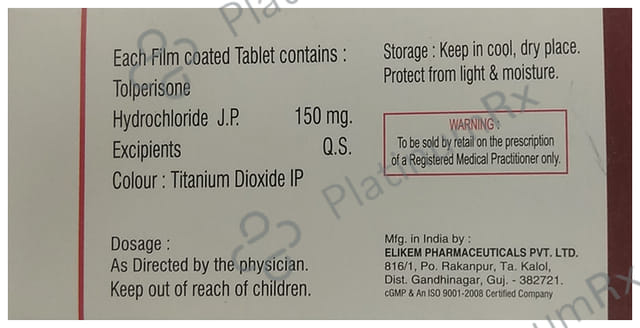 Tolmenta 150mg Tablet