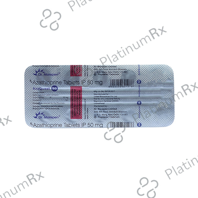 Azaquest 50mg Tablet 10s