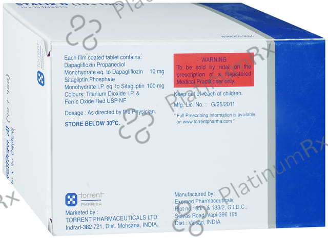 Stalix D 10/100mg Tablet 10s
