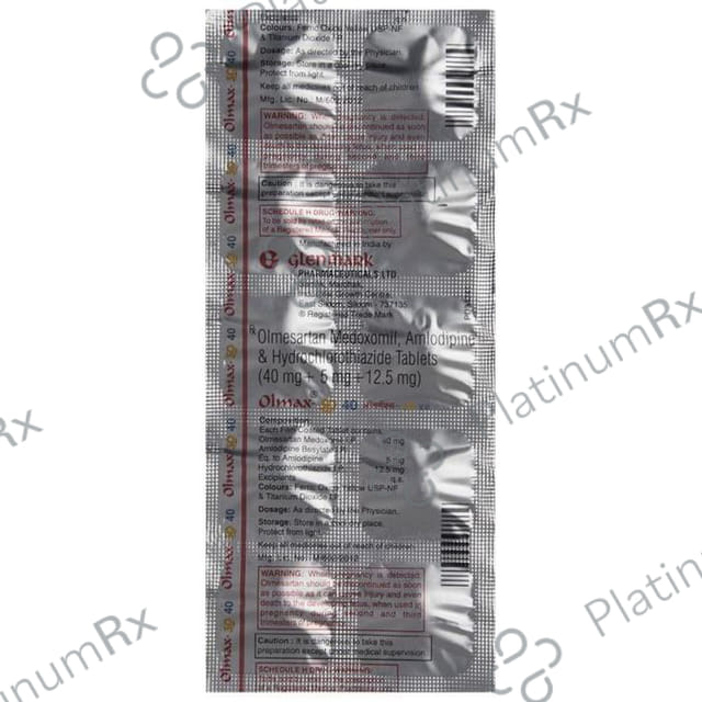 Olmax 3D 40mg Tablet 10s