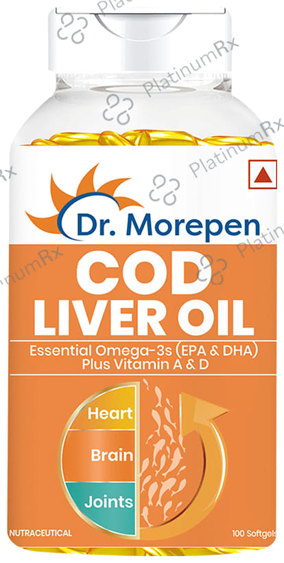 Dr. Morepen Cod Liver Oil Capsule 100s