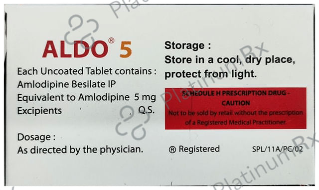 Aldo 5mg Tablet 15s