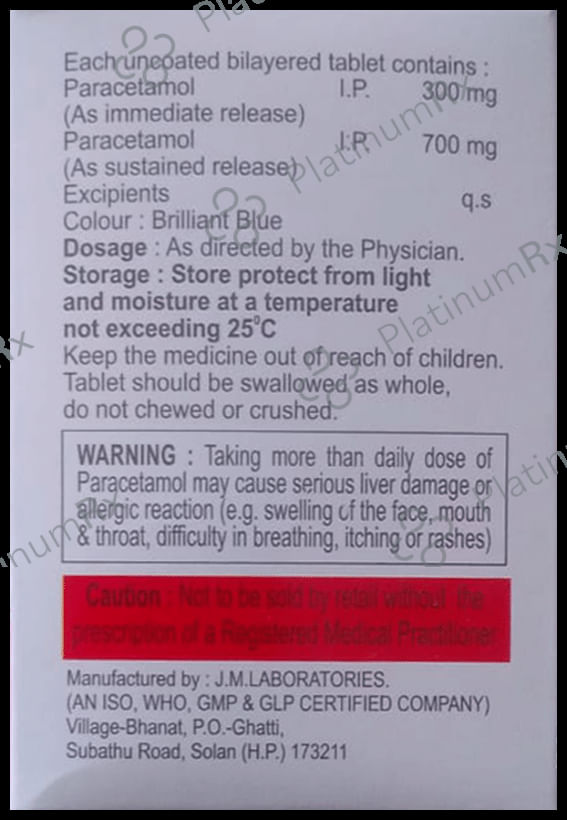 Paraquiz Tablet SR 10s