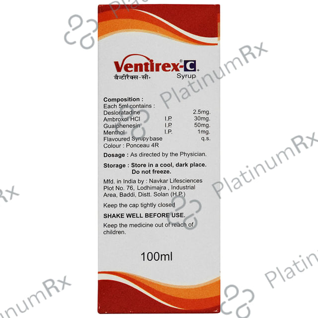 Ventirex-C Plus Syrup