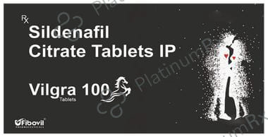 Vilgra 100mg Tablet 4s