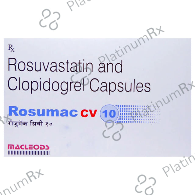 Rosumac CV 10/75mg Capsule 10s