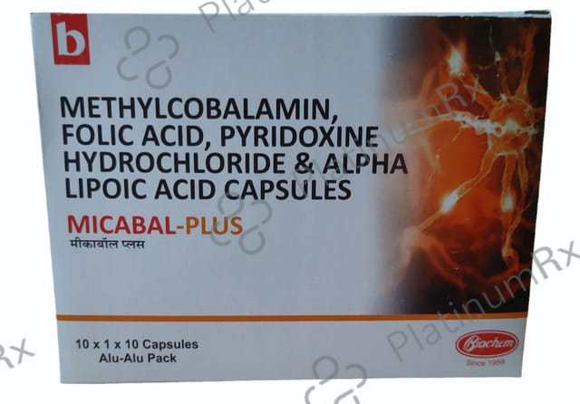 Micabal Plus 100mg Capsule 10s