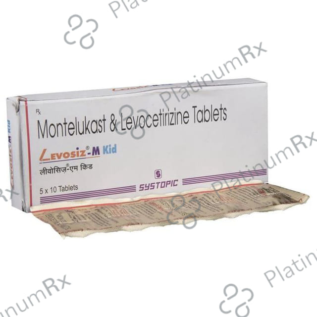 Levosiz M Kid 2.5/4mg Tablet 10s