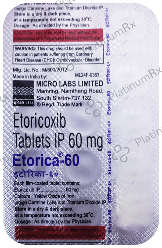Etorica 60mg Tablet 15s