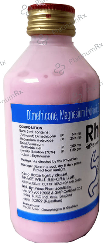 Rhocid Sugar Free Oral Suspension 170ml