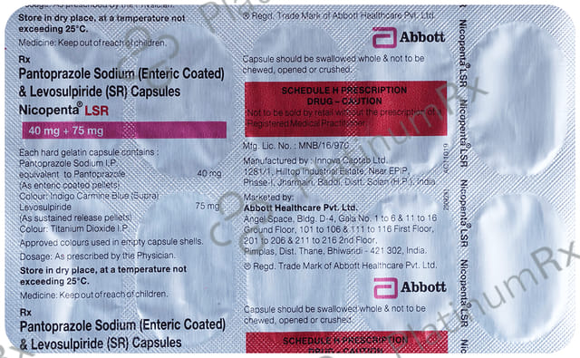 Nicopenta L 75/40mg Capsule SR 10s