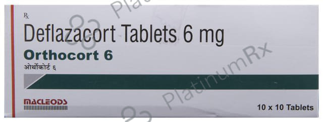 Orthocort 6mg Tablet 10s