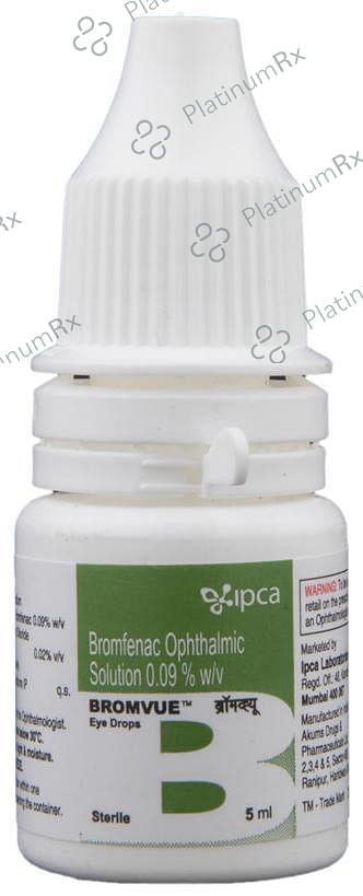 Bromvue 0.09% Eye Drops 5ml