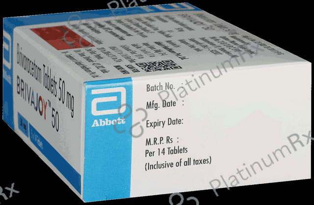 Brivajoy 50mg Tablet 14s