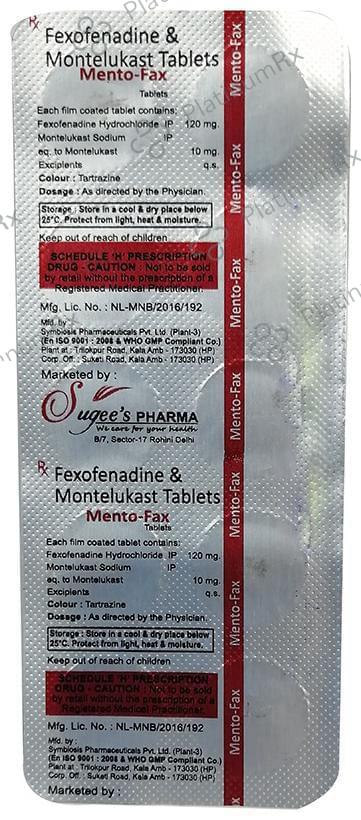 Mento-Fax Tablet